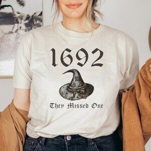 1692 They Missed One Shirt, Salem Witch Shirt, Halloween Shirt, Halloween Gift